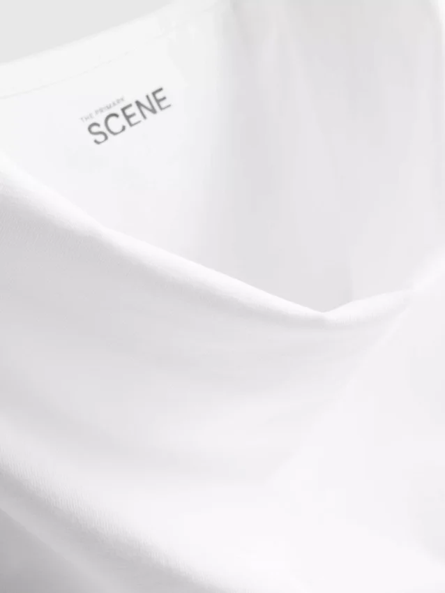 The Primark Scene | Bomuldsrig top med bare skuldre