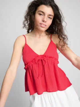 The Primark Scene | Cami-top med flæser