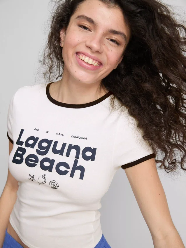 The Primark Scene | Kort Laguna Beach Baby-T-shirt