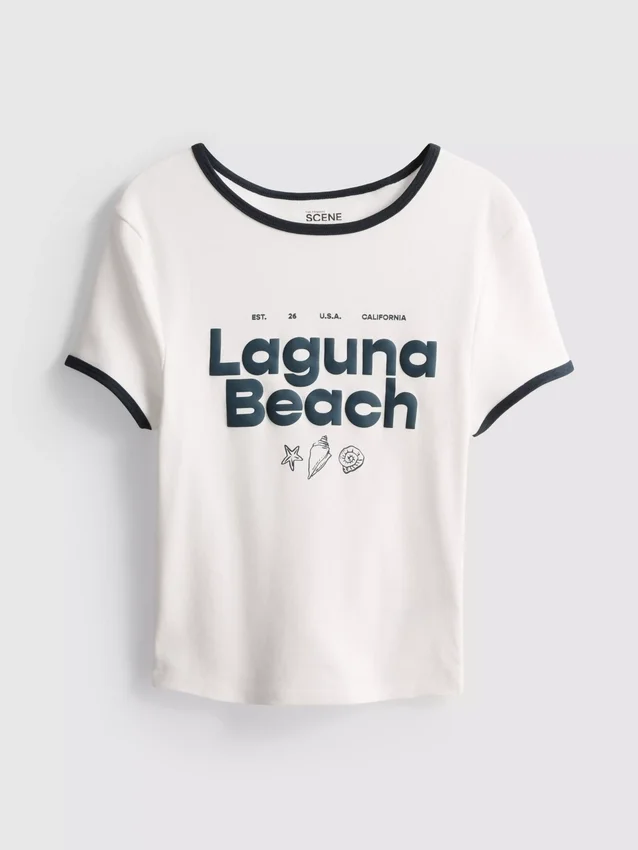 The Primark Scene | Kort Laguna Beach Baby-T-shirt