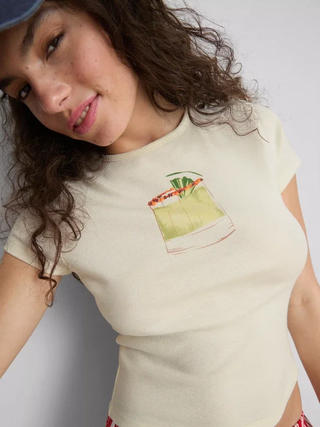 The Primark Scene | Margarita-baby-T-shirt i bomuld