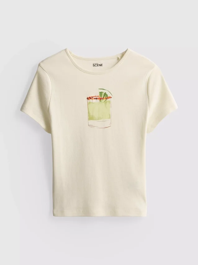 The Primark Scene | Margarita-baby-T-shirt i bomuld