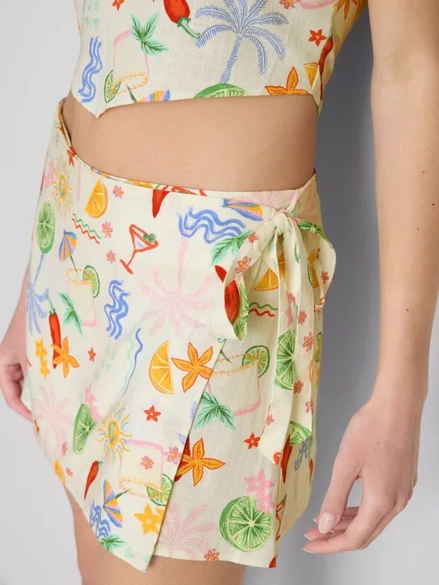 The Primark Scene | Margarita Wrap-miniskirt