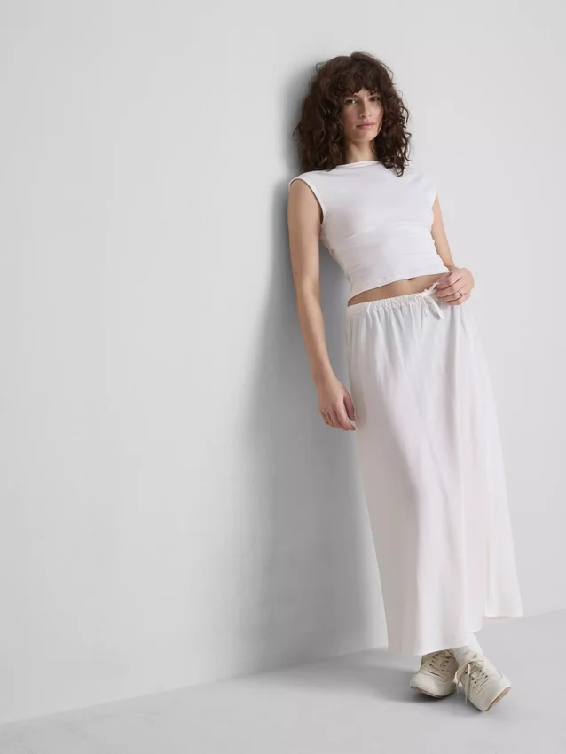 The Primark Scene | Midi-nederdel i bomuldsblanding