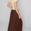 The Primark Scene | Midi-nederdel i bomuldsblanding