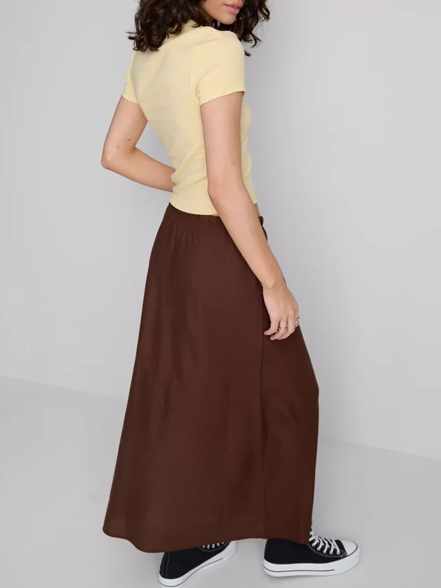 The Primark Scene | Midi-nederdel i bomuldsblanding