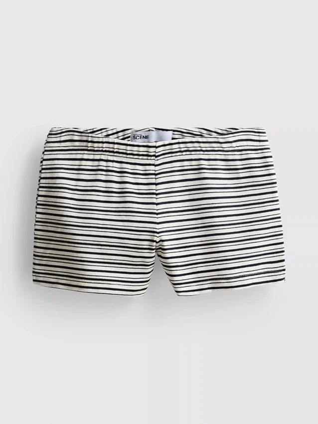 The Primark Scene | Stramme stribede shorts med højt bomuldsindhold