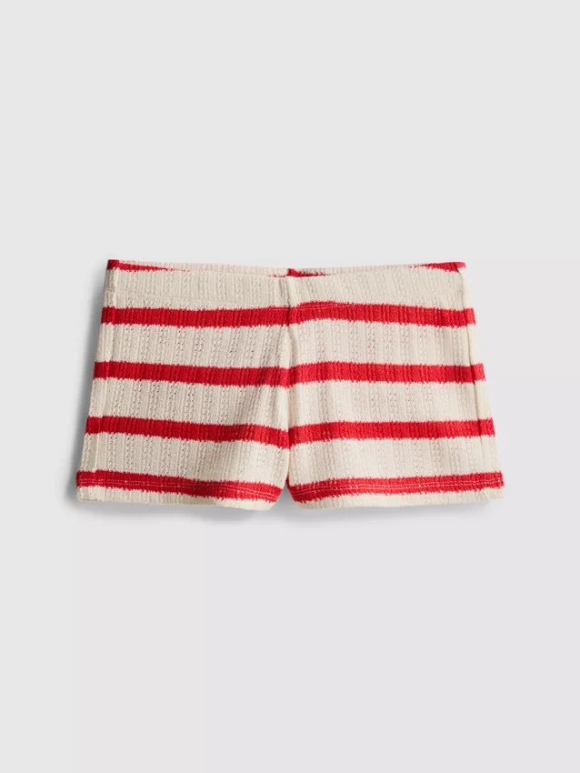 The Primark Scene | Stribede hæklede mikro-shorts