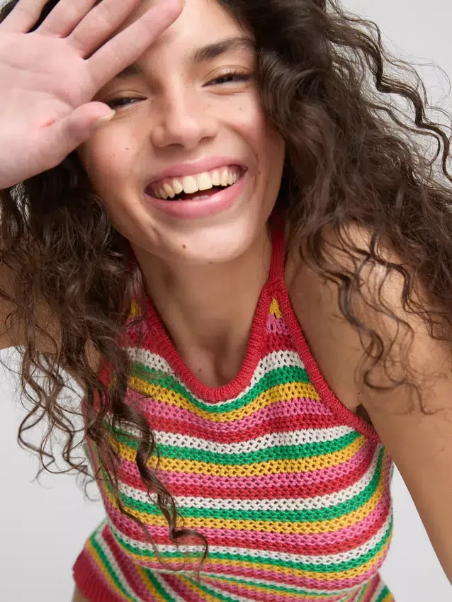 The Primark Scene | Strikket halterneck-top
