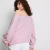 The Primark Scene | Sweatshirt med slogan og bare skuldre