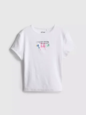 The Primark Scene | T-shirt med grafisk print til babyer