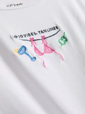 The Primark Scene | T-shirt med grafisk print til babyer