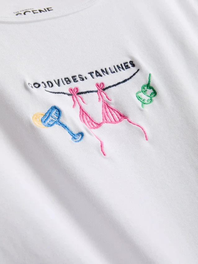The Primark Scene | T-shirt med grafisk print til babyer