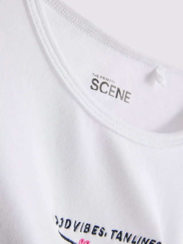 The Primark Scene | T-shirt med grafisk print til babyer