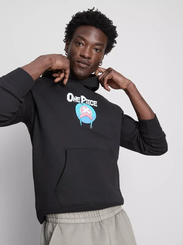 Tony Chopper-hoodie i ét stykke