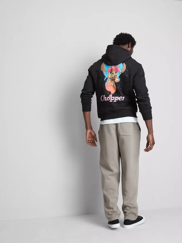 Tony Chopper-hoodie i ét stykke