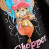 Tony Chopper-hoodie i ét stykke
