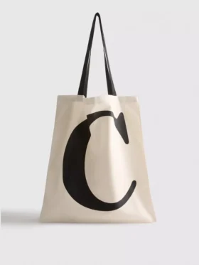 Tote-taske med initialer
