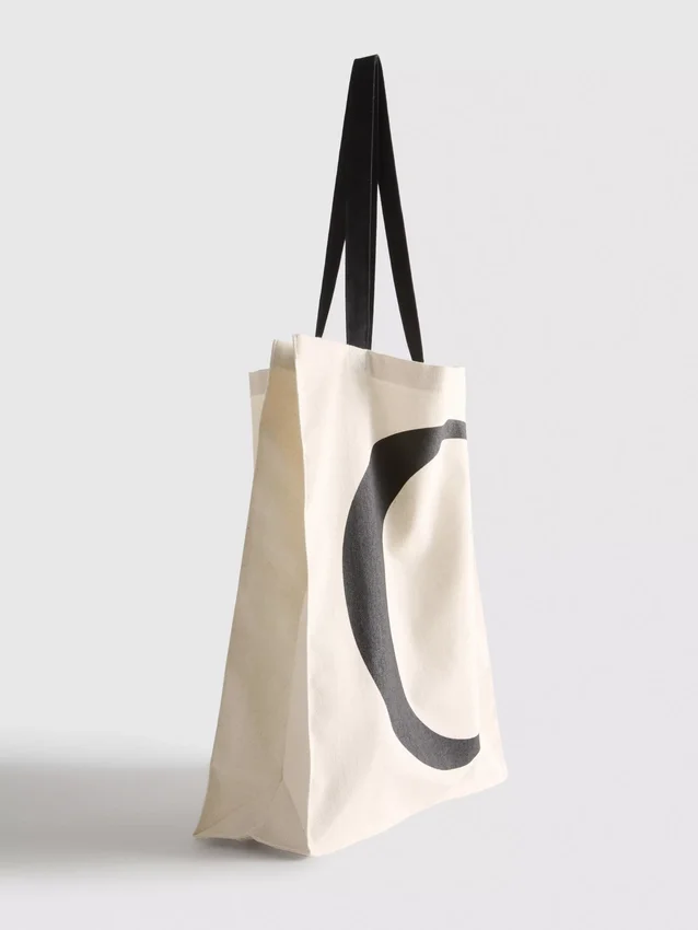 Tote-taske med initialer