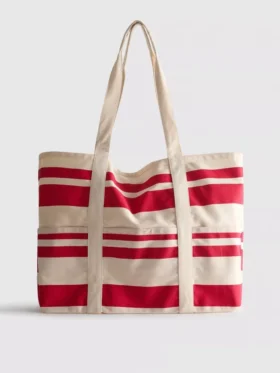 Tote-taske med print