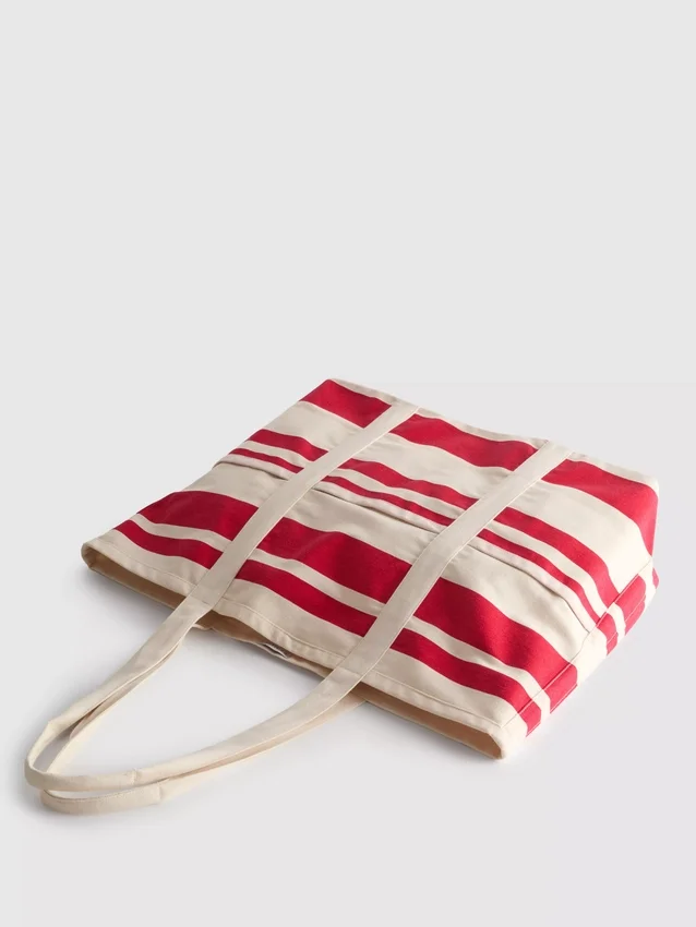 Tote-taske med print