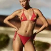 Toucan-bikini-top i trekantform