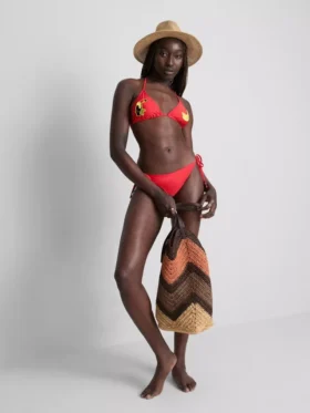 Toucan-bikini-top i trekantform