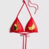 Toucan-bikini-top i trekantform