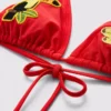 Toucan-bikini-top i trekantform