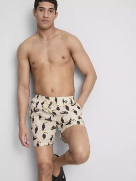 Toucan-shorts med snøre i taljen