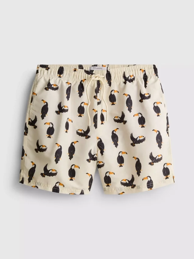Toucan-shorts med snøre i taljen