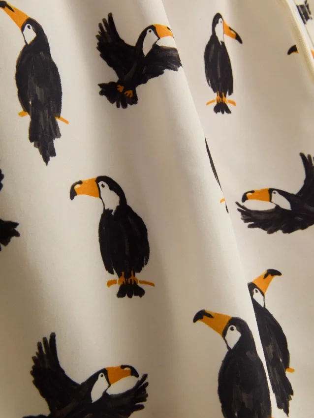 Toucan-shorts med snøre i taljen