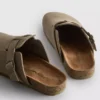 Træsko med spænderem