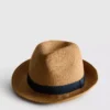 Trilby af strå