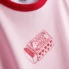 Trykt bomulds-ringer-baby-T-shirt