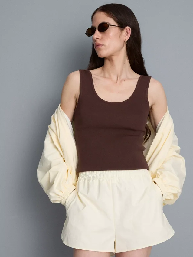 Ultimativ strikket tanktop