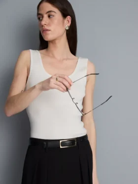 Ultimativ strikket tanktop