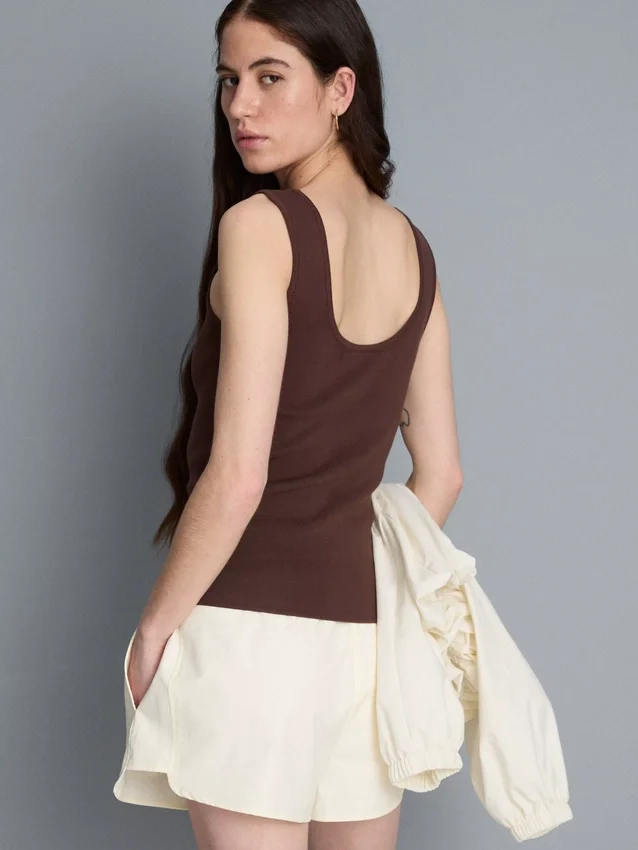 Ultimativ strikket tanktop