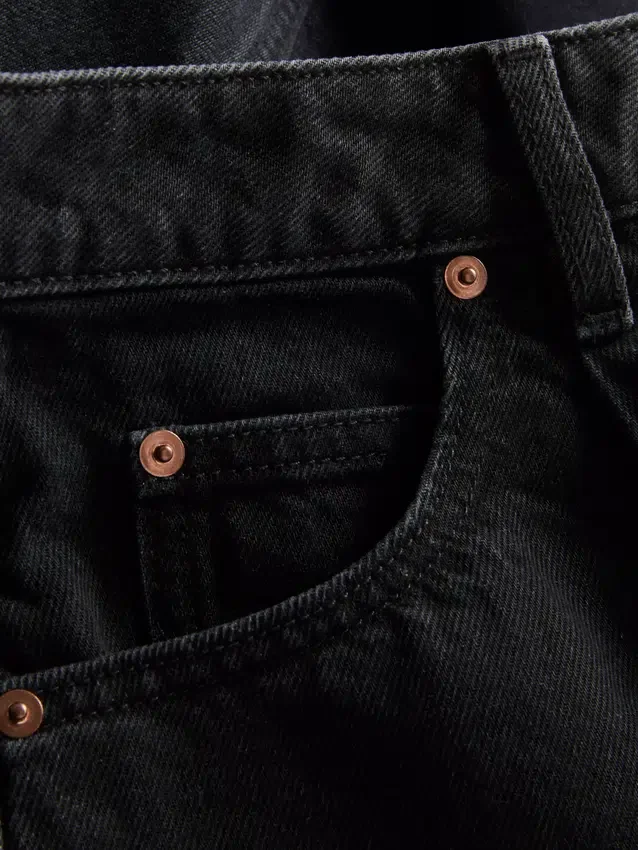Ultimative bomuldsjeans med tøndeformede ben