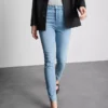 Ultimative skinny jeans med høj talje