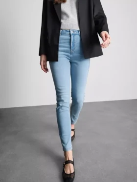 Ultimative skinny jeans med høj talje