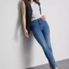 Ultimative skinny jeans med høj talje