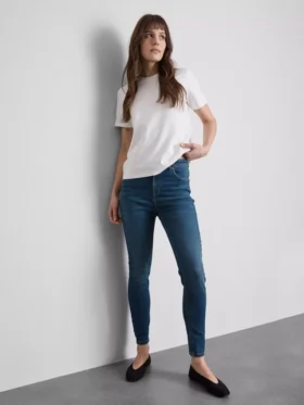 Ultimative skinny jeans med høj talje