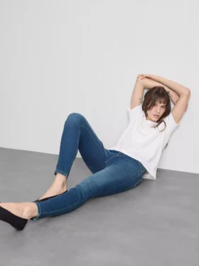 Ultimative skinny jeans med høj talje