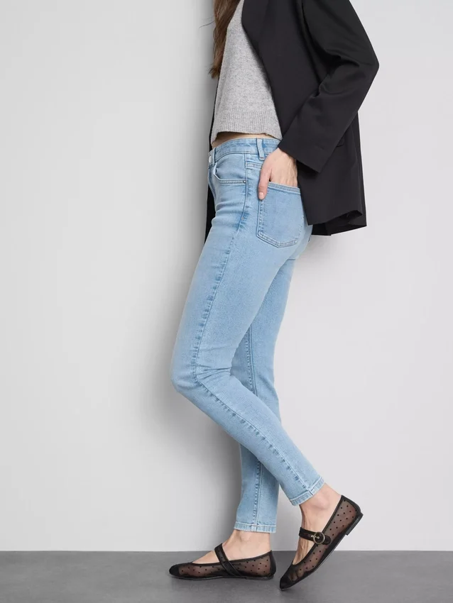 Ultimative skinny jeans med høj talje