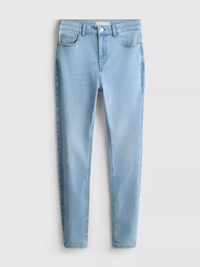 Ultimative skinny jeans med høj talje