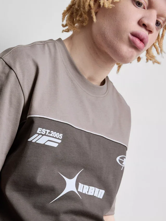 Urban Studio tofarvet T-shirt