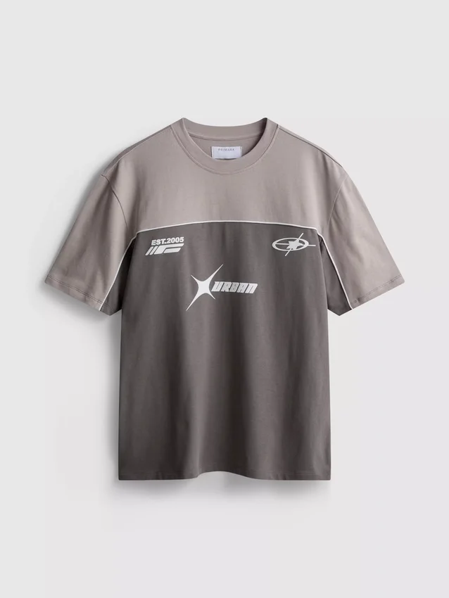 Urban Studio tofarvet T-shirt