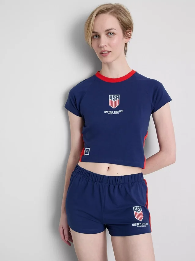 USA-fodbold-pyjamasser med korte bukser