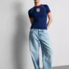USA langærmet baby-T-shirt